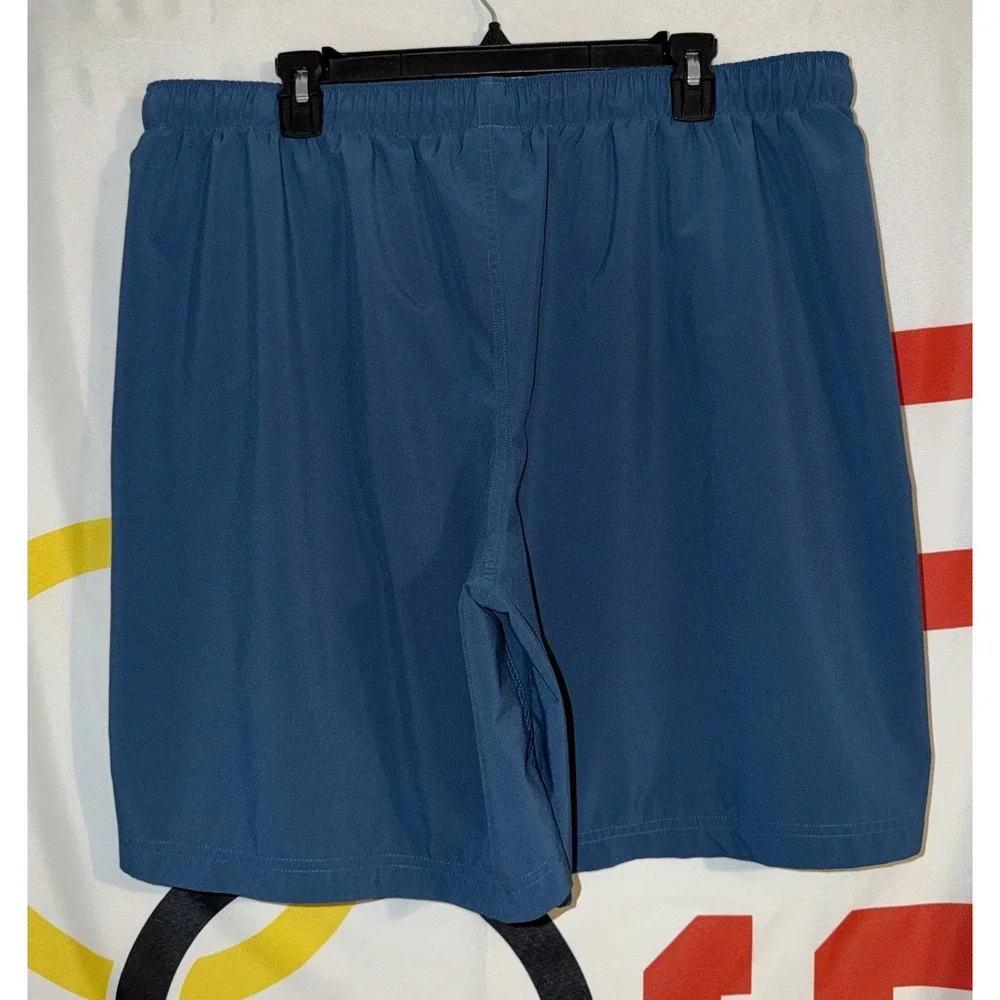 Free Fly Shorts Mens 2XL Drawstring Stretch Trunks Breeze Blue